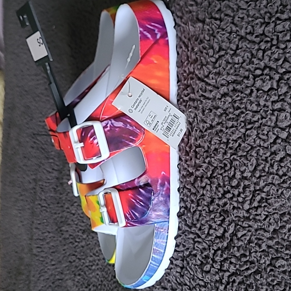 SO Tiedyed Womens Sandals.